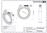 SS304 V-Band Clamp 3.0" / 76.2mm