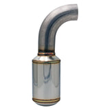 SS304 Anti-Drone Canister - 90° Inlet - 4" x 7.1"