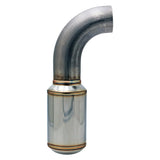 SS304 Anti-Drone Canister - 90° Inlet - 4" x 7.1"