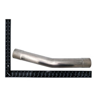 304 Stainless Steel 15° Mandrel Bends w/ Slip Fit Ends
