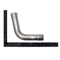304 Stainless Steel 80° Mandrel Bends w/ Slip Fit Ends