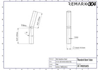 304 Stainless Steel 15° Mandrel Bends