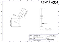 304 Stainless Steel 30° Mandrel Bends