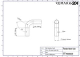 304 Stainless Steel 90° Mandrel Bends