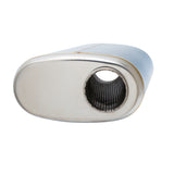 SS304 Oval Muffler Canister - Offset Inlet/Outlet - 8.3" x 4.3" x 11.8"