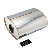SS304 Oval Muffler Canister - Offset Inlet/Outlet - 10.2" x 6.3" x 11.8"