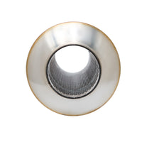 SS304 Round Resonator Canister - Center Inlet/Outlet - 4.7" x 11.8"