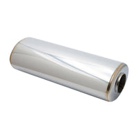 SS304 Oval Resonator Canister - Center Inlet/Outlet - 6.0" x 15.7"