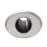 SS304 Oval Resonator Canister - Center Inlet/Outlet - 6.0" x 15.7"