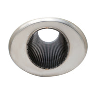 SS304 Oval Resonator Canister - Center Inlet/Outlet - 6.0" x 15.7"