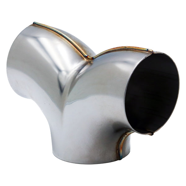 304 Stainless Steel 3-Way Transition, 90°